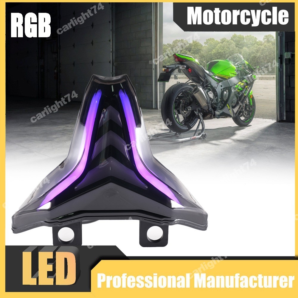 Integrated LED Tail Light Turn Signal for KAWASAKI Ninja ZX4R ZX6R ZX10R/RR 25R