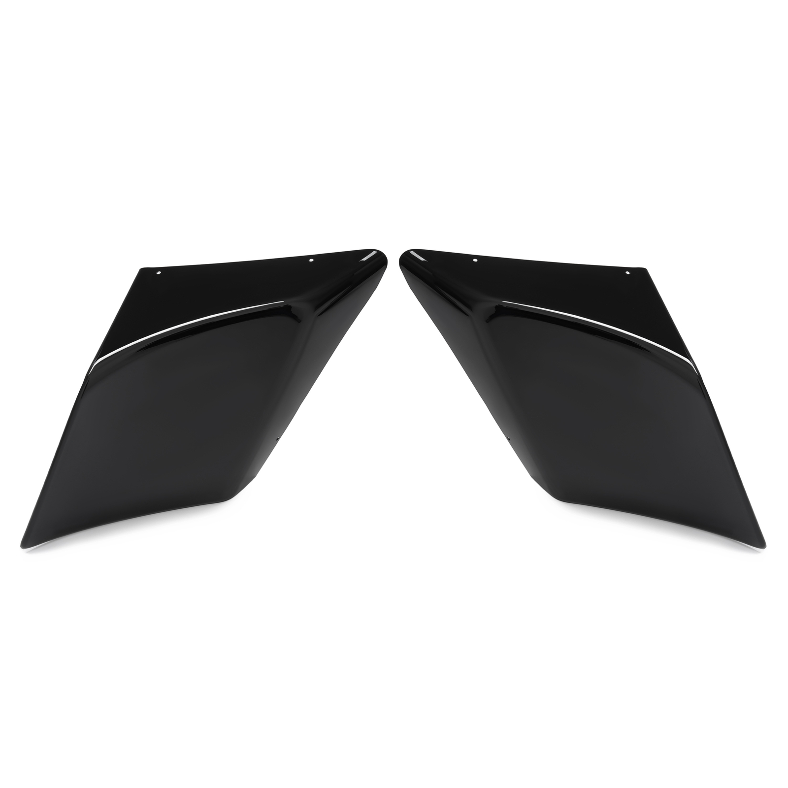 For Harley Road King Glide FLHX FLTRX 89-13 Stretched Extended Side Covers Panel
