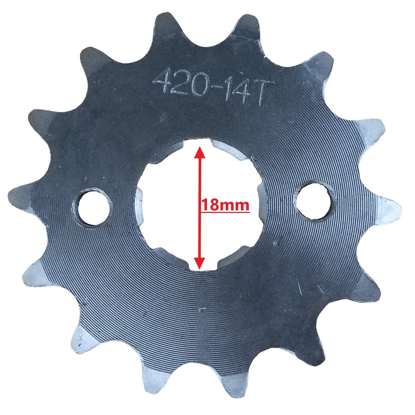 14 Teeth 20mm 420 Front Chain Engine Sprocket for 50cc-125cc Dirt Bike ATV Moped