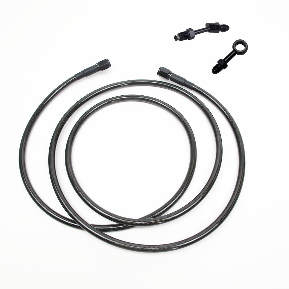 66.9″ 170cm Smokey Black Hydeaulic Clutch Cable for Harley 14-16 Touring FLHR