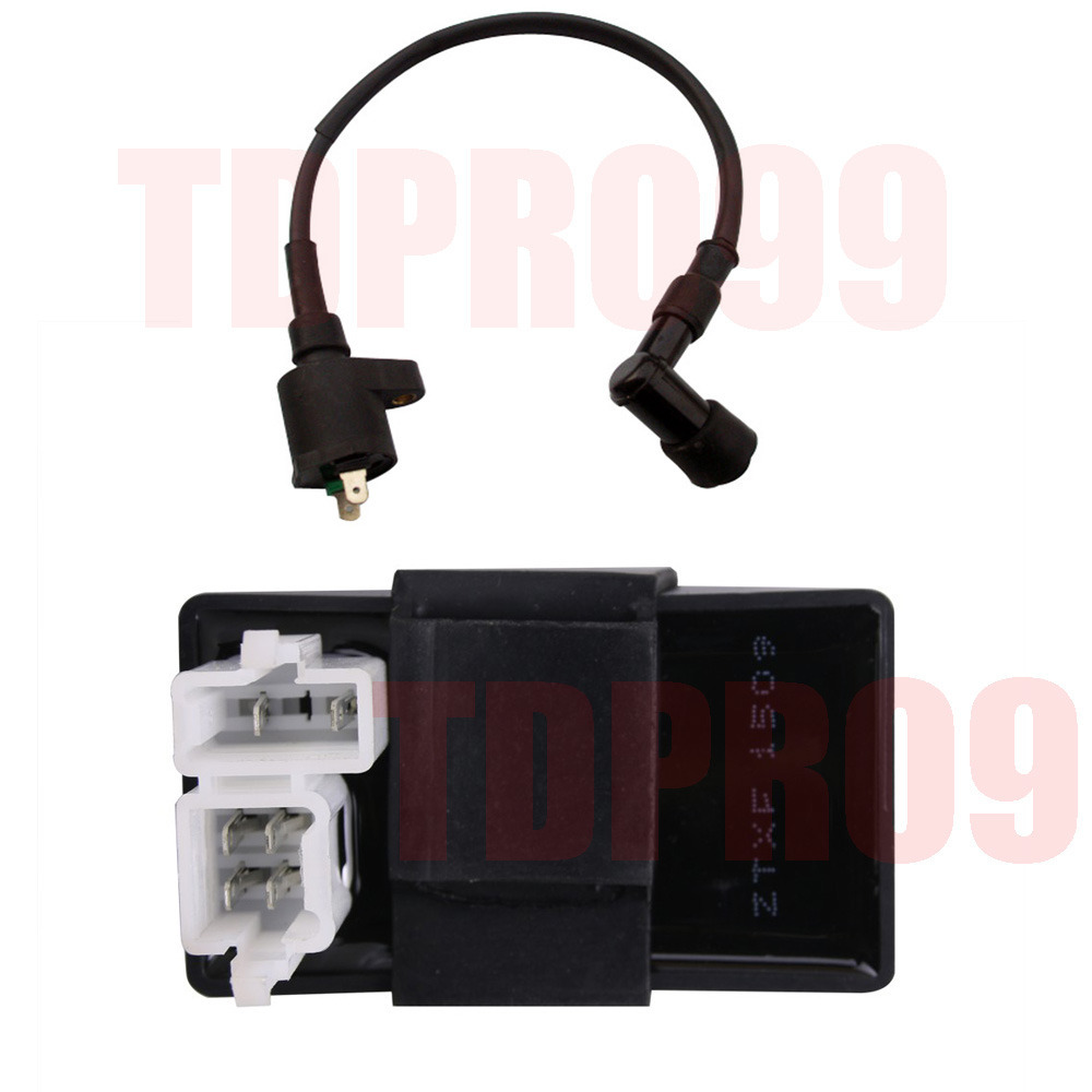 ATV Scooter Go kart Quad Chinese Ignition Coil & CDI box 110 150 200 250 300cc