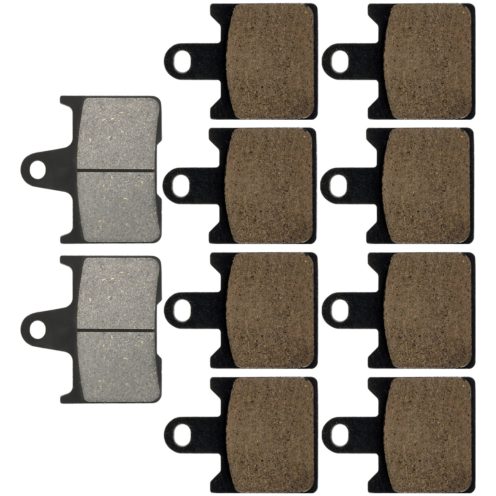 Front Rear Brake Pads for Kawasaki ZG1400 1400 GTR ABS 2010 2011 2012 2013 2014