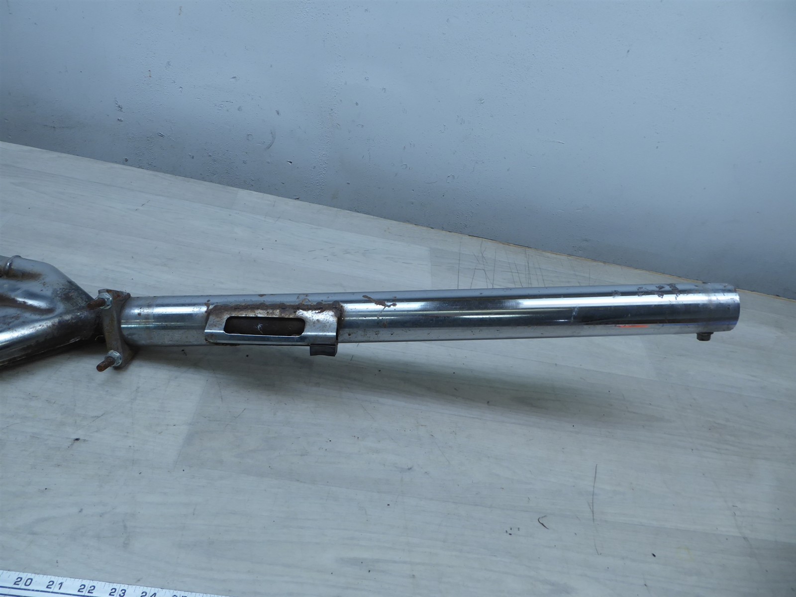 1975 Honda CB400F Four H21003. OEM 4-1 exhaust headers w/muffler