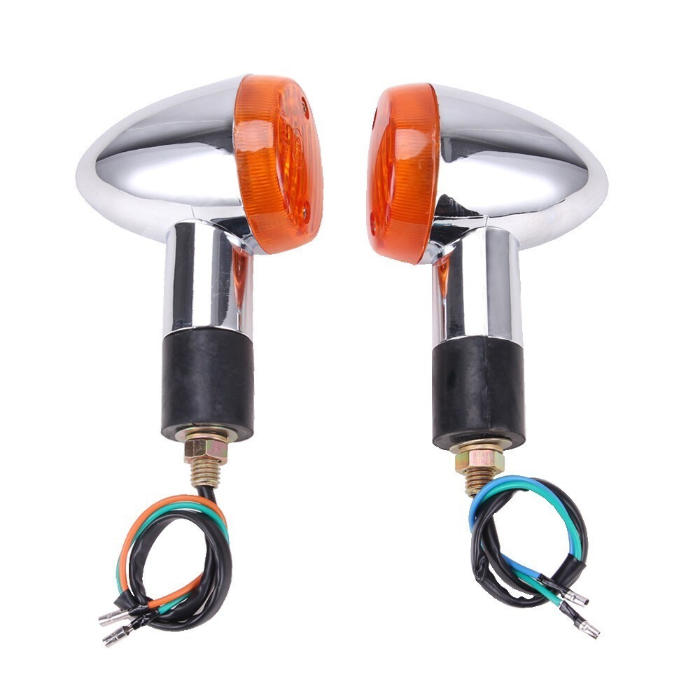 For Suzuki Intruder VL800 VL1500 VS1400 VS800 4X Turn Signal Light Blinker Amber