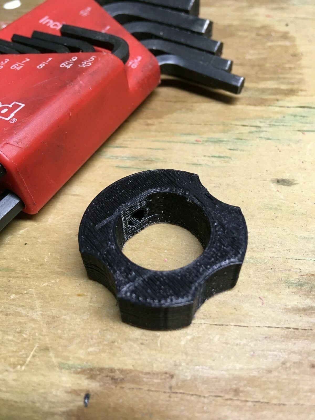 3D-Printed!!! Harley Breakout/Blackline ignition knob for grenade switch