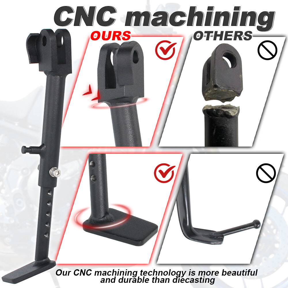 Adjustable Kickstand Side Stand Fit For Yamaha XSR900 2016-2021 MT09 2018-2020