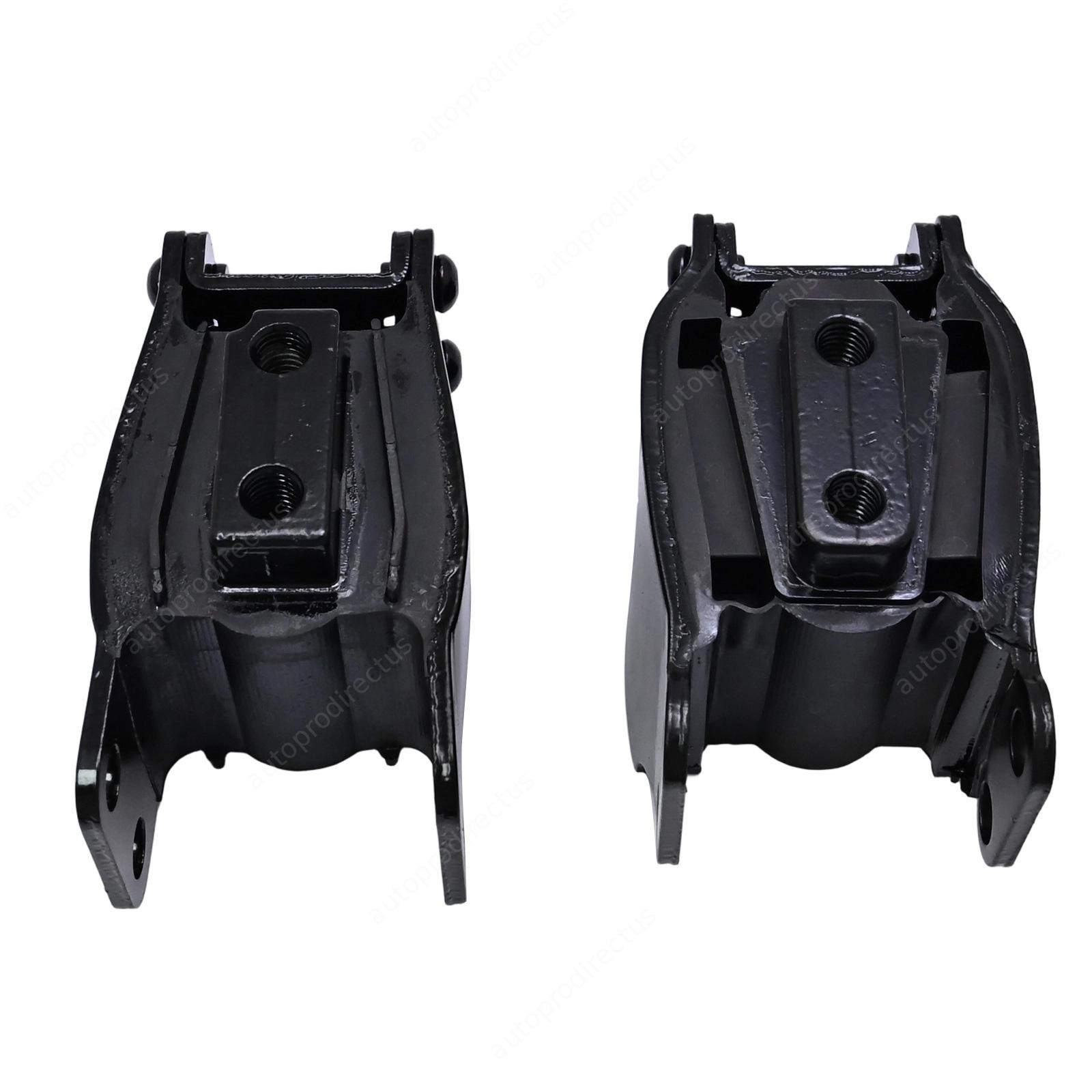 2PCS Front + Rear Isolators Engine Motor Mount For Harley Davidson Dyna 1991-17