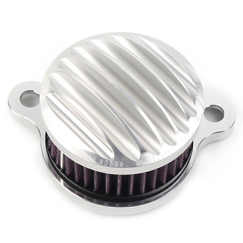 Air Cleaner Intake Filter For Harley Sportster XL883 1200 1988+ Chrome