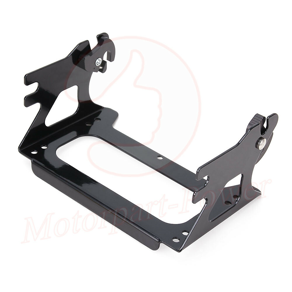 Detachable Two-up 2-Up Tour Pak Pack Mount Luggage Rack For Harley Touring 97-08