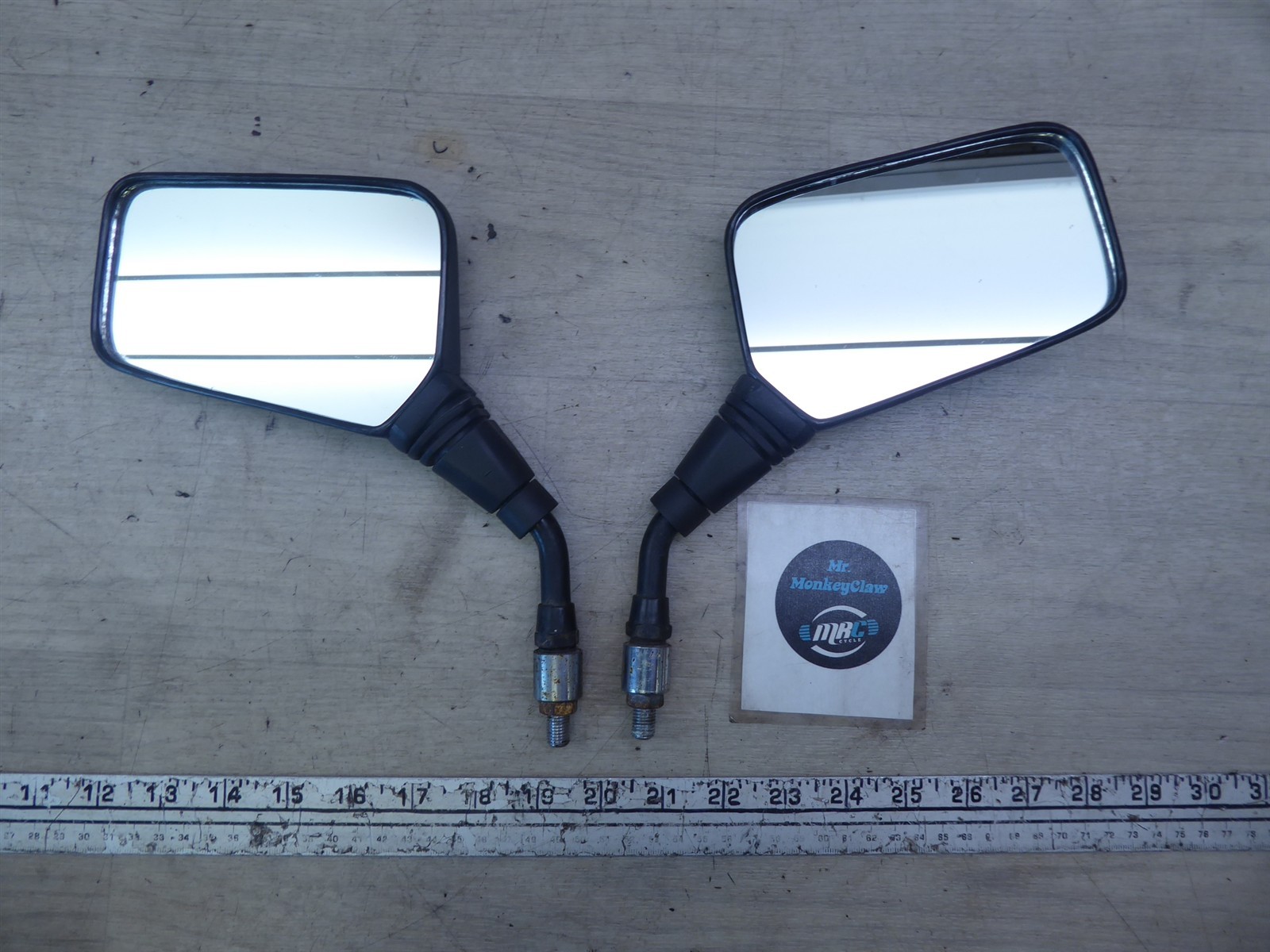 1979 Suzuki GS1000E GS1000 S13604) left and right front rear view mirrors set