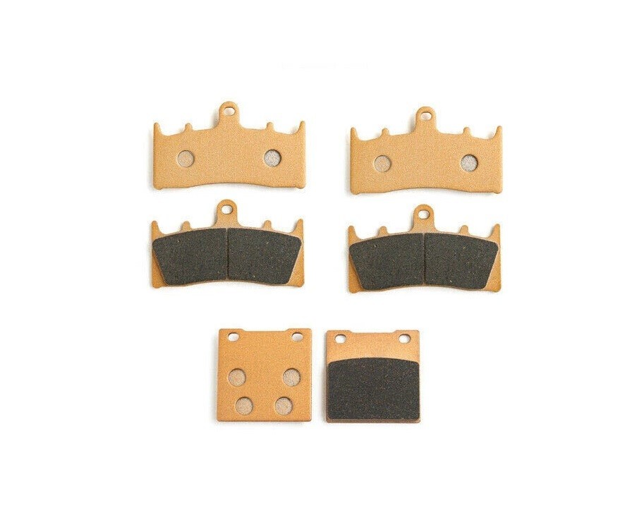 Front & Rear Brake Disc Rotors and Pads Set For Suzuki Hayabusa 1300 1999-07
