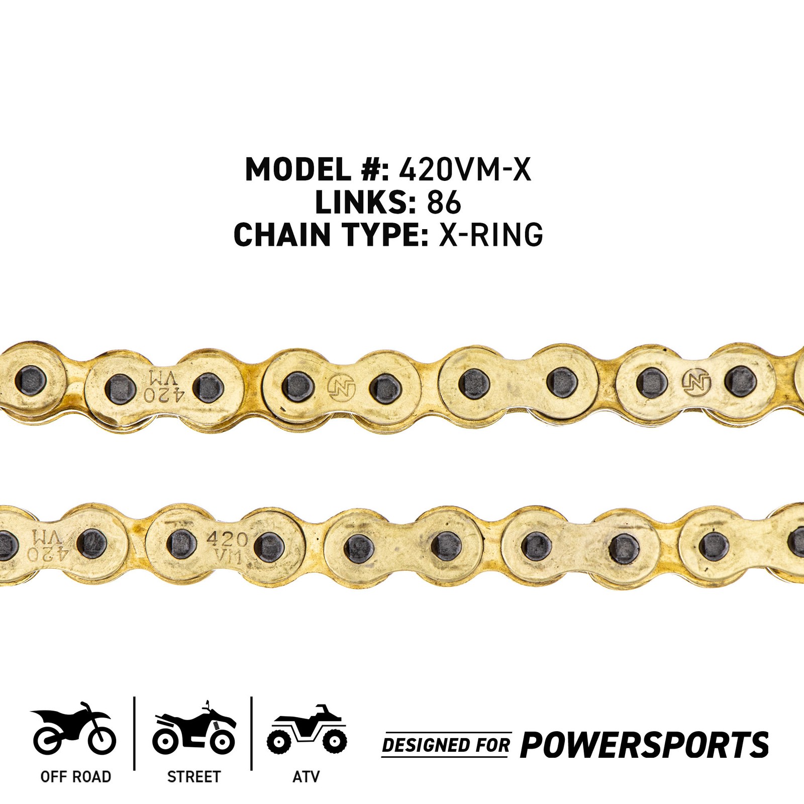 Sprocket Chain Set for Honda CRF70 XR70R 15/36 Tooth 420 X-Ring Front Rear Combo