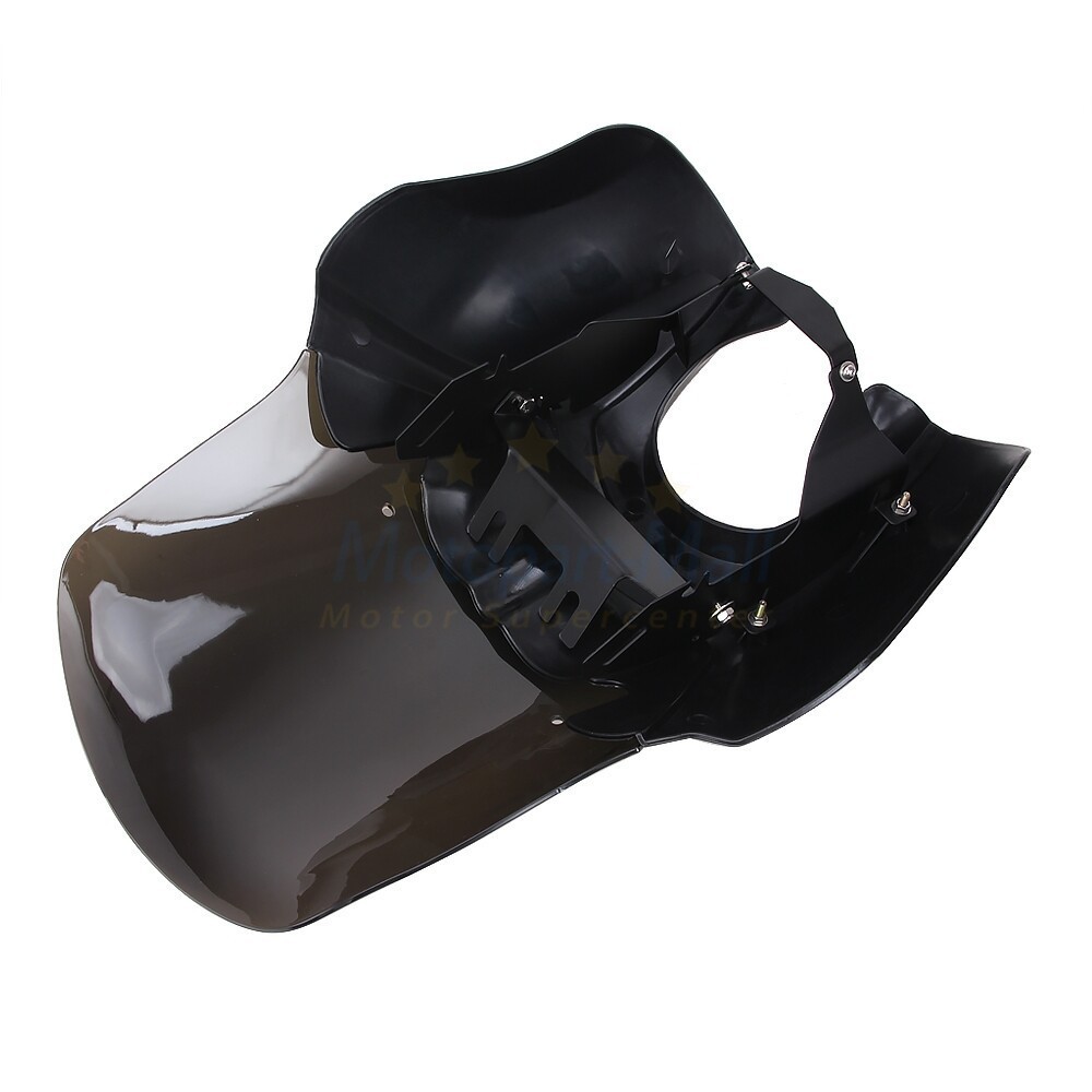 For Harley Dyna Wide Glide 2006-2017 Front Fairing w/ 15” Windshield Windscreen