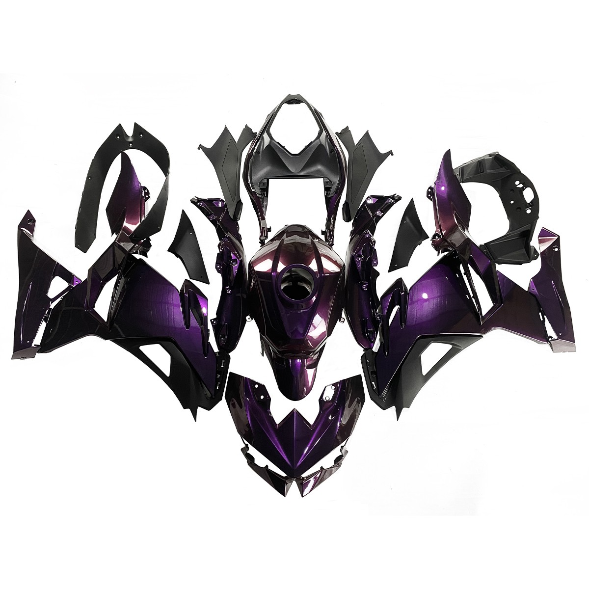 ABS Fairings Kit For 2024 2025 Kawasaki Ninja 500 EX500 24 25 Injection Bodywork