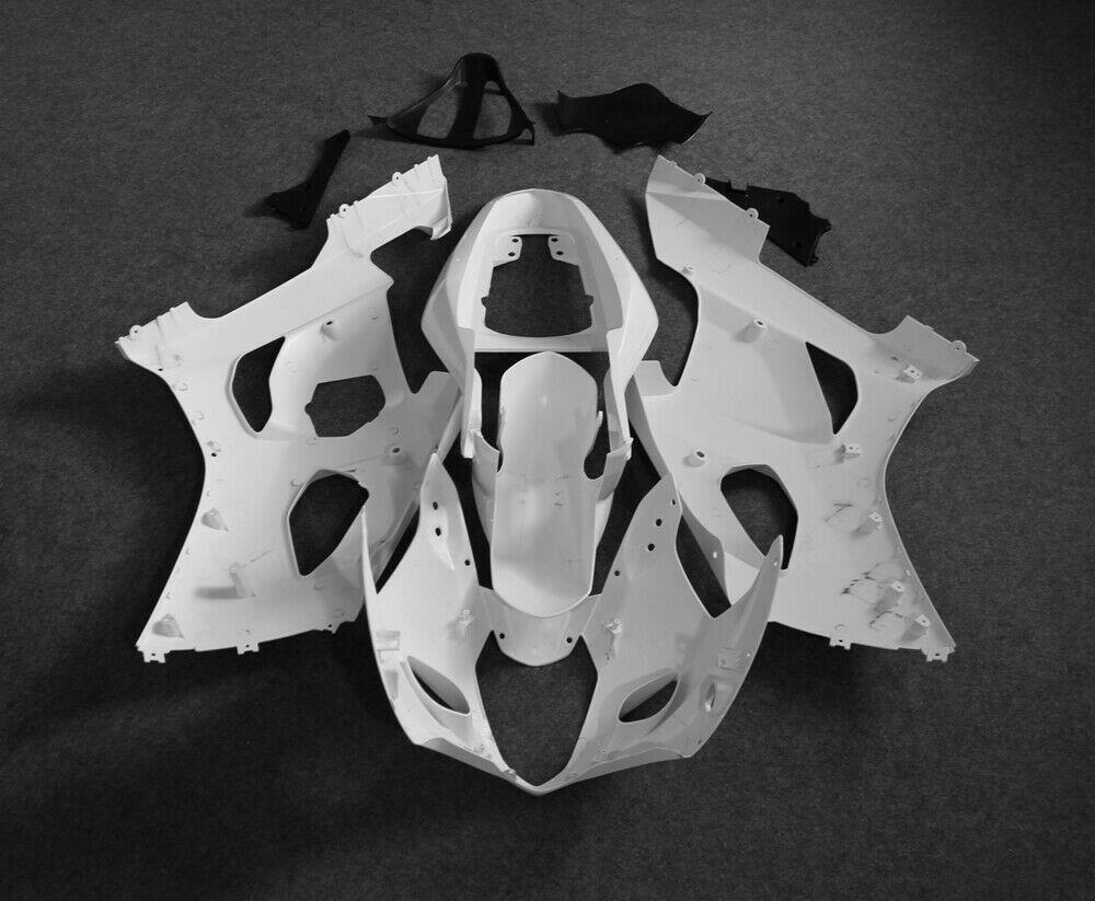 Unpainted White Fairing Kit For Suzuki GSXR1000 2003 2004 K3 Injection Body Work