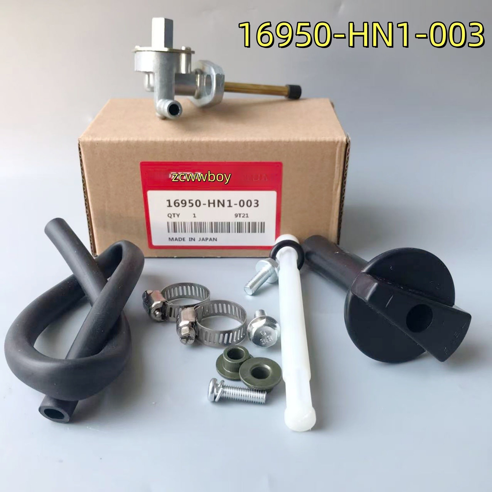 Gas Fuel Valve Petcock & Line Hose Tube for Honda Sportrax 400 TRX400EX 99-08 TX