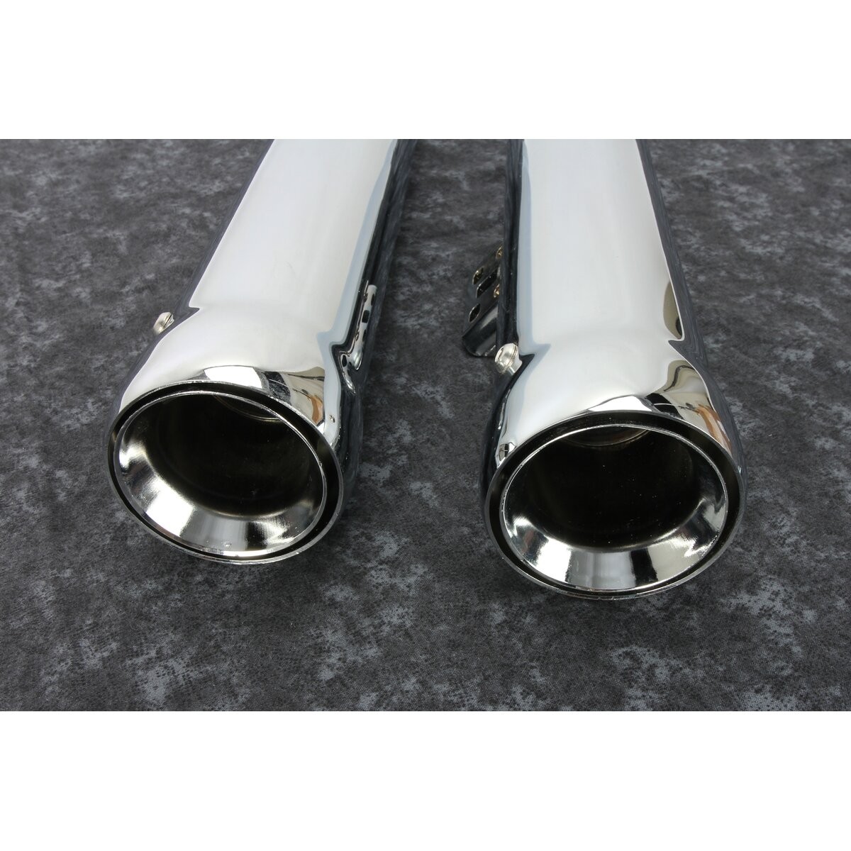 Cobra Chrome Neighbor Hater Slip-On Mufflers – 6048 (no ship to CA)