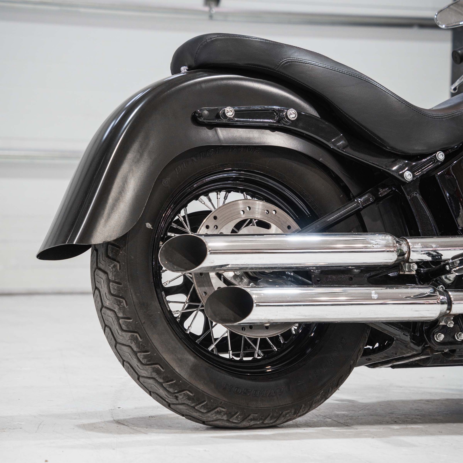 Klock Werks Smooth Benchmark Rear Fender KWF-02-0369 Softail Slim