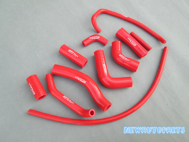 Black Silicone Radiator Hose For Yamaha YZF R6 R 6 2006-2018 17 16 15 14 13 12