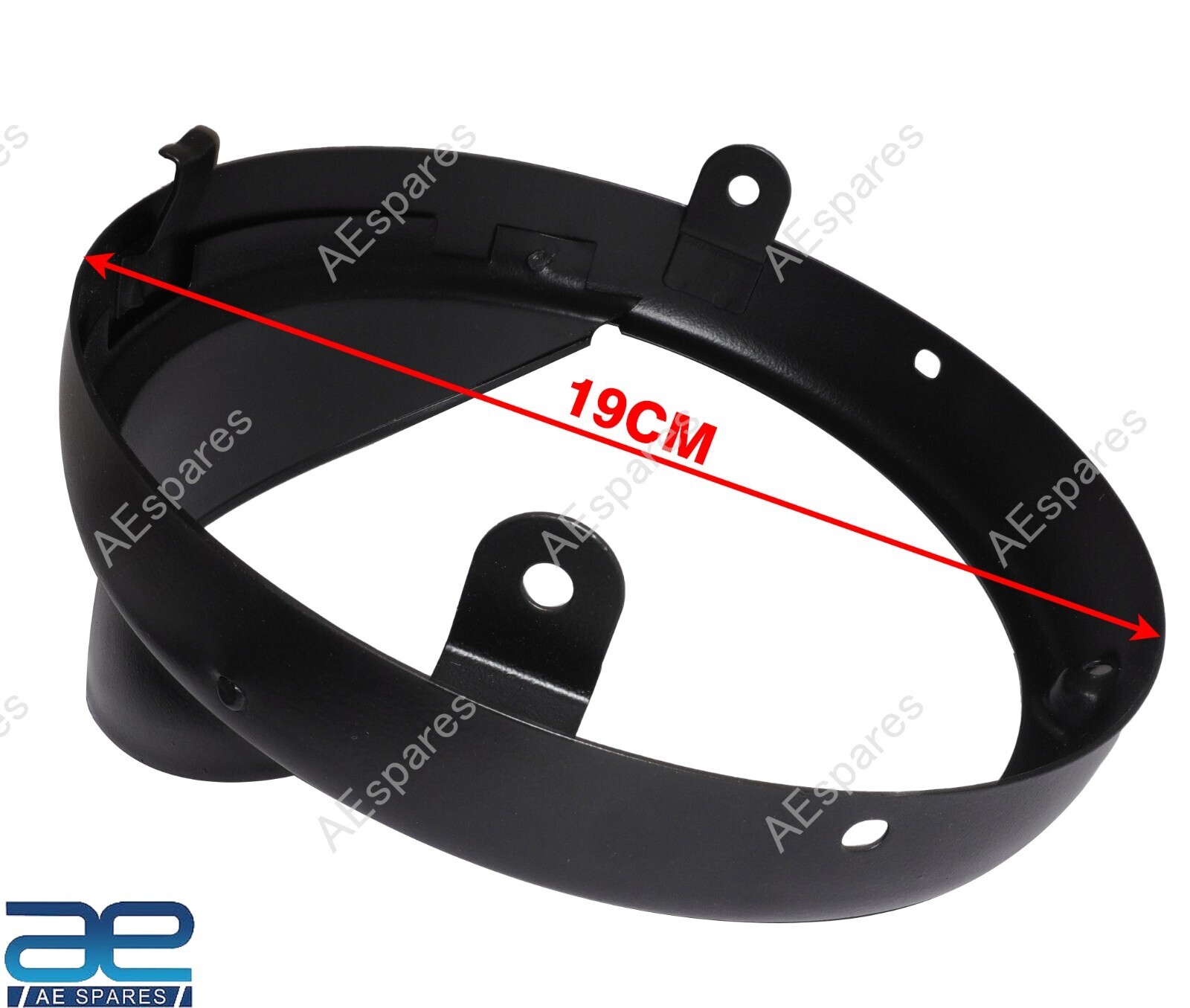 Headlamp Inner Outer Ring Rim Black For Royal Enfield New Classic Reborn 350 ECs