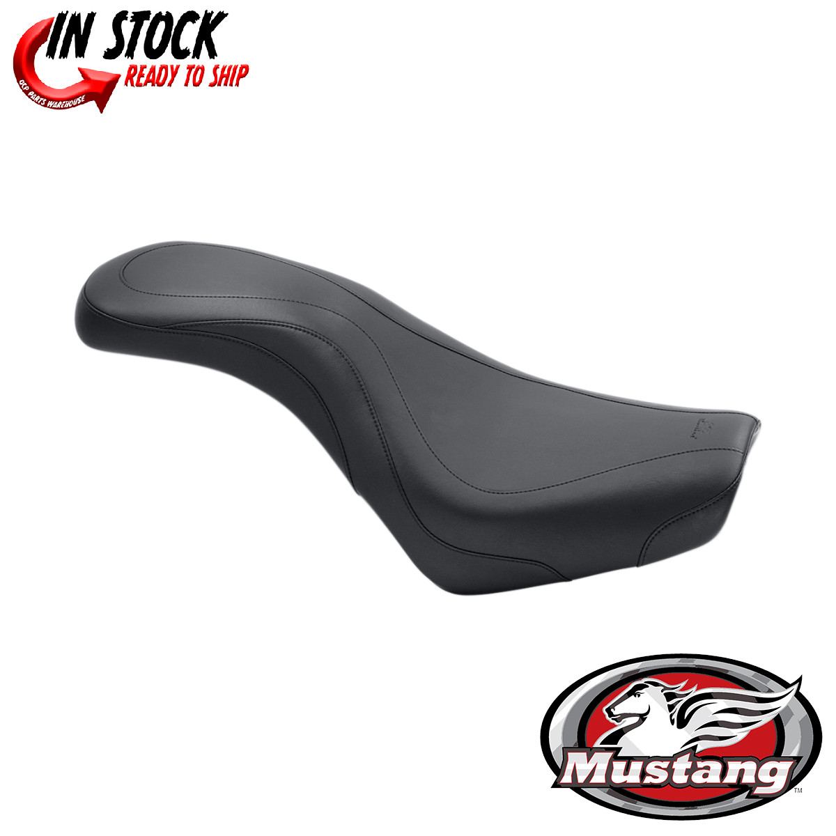 Mustang DayTripper One-Piece Seat Honda VT750C2 Shadow Spirit 2007-2016