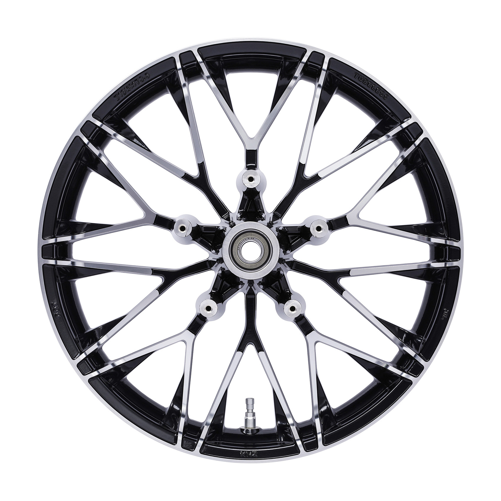 19” Front Wheel Rim Hub Fit For Harley Touring Road King Glide ABS 2008-2023