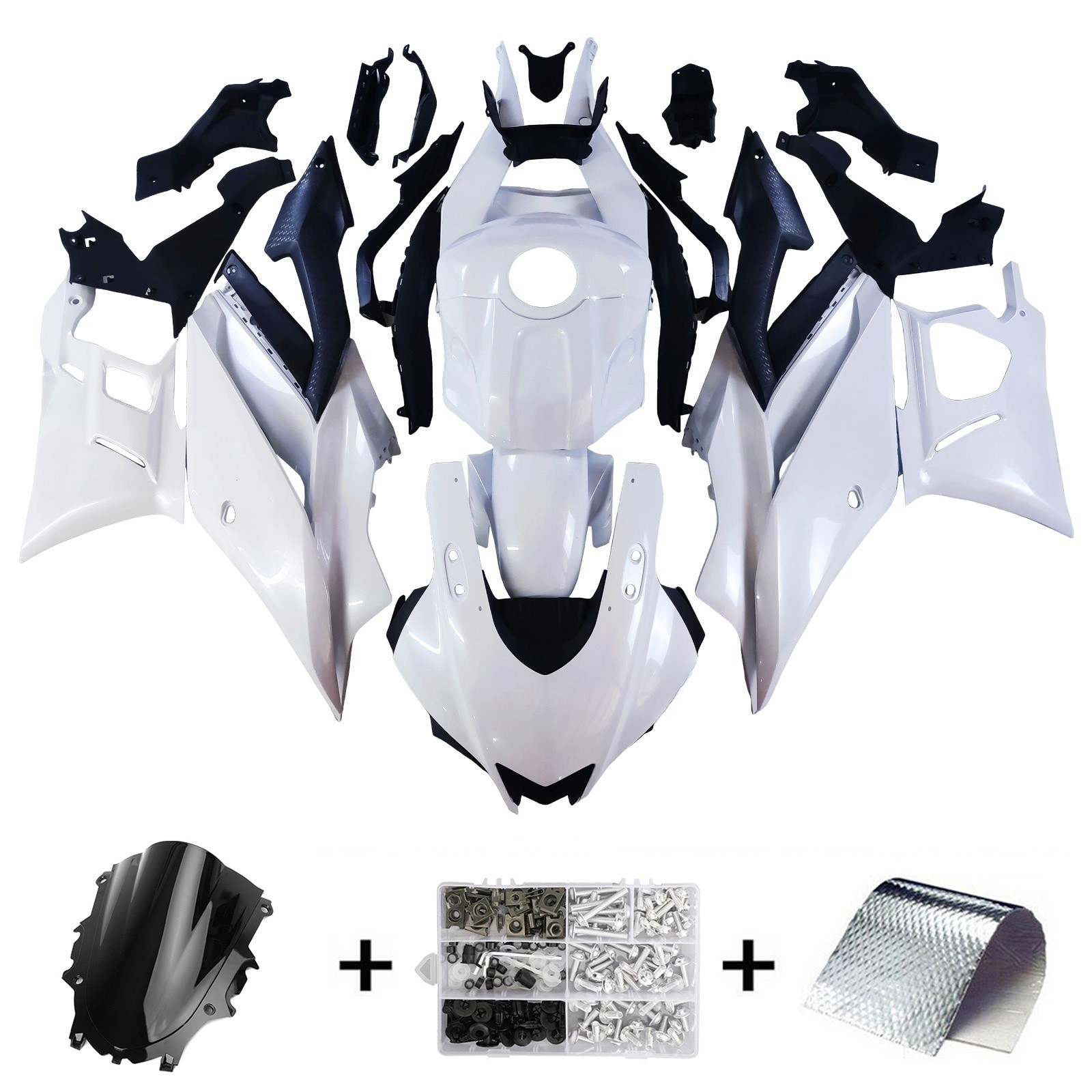 Injection Fairing Kit Bodywork Plastic ABS fits For Yamaha YZF R3 R25 2022-2024
