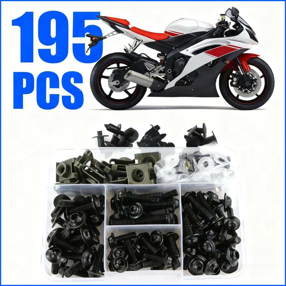 Uiversal Motocycle Screw Fairing Bolts Fit For kawasaki ZX6R/EX250/300/400/650
