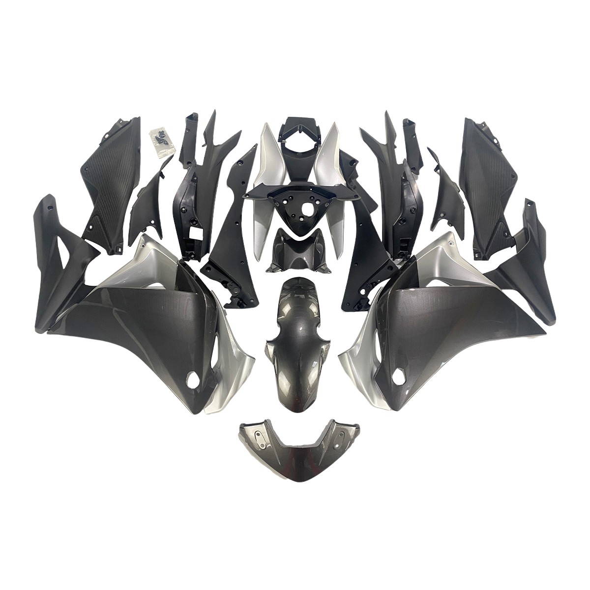 Iron Gray Silver Bodywork For Honda CBR250R 2011 12-2014 Fairings ABS Body Kits