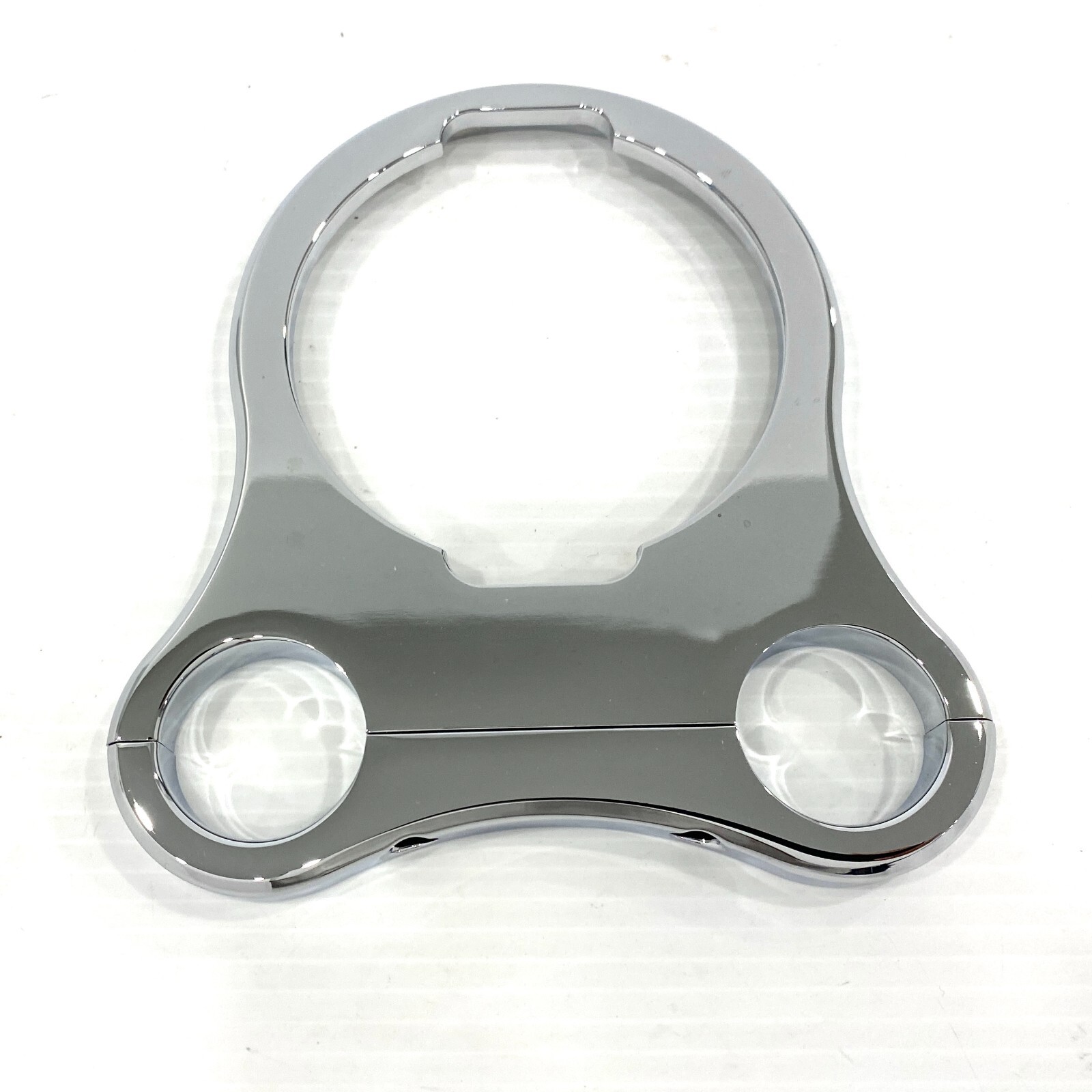 Big Buffalo Chrome Billet 3.5 Inch Speedometer Tachometer Gauge Housing Harley