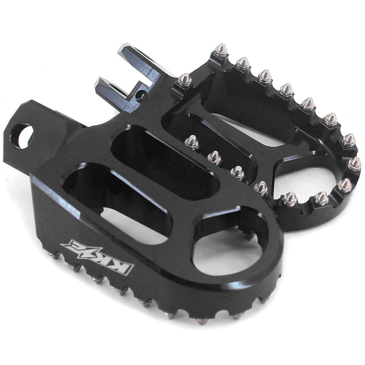 CNC Footpegs Footrests Rests For SUZUKI DRZ400SM 400S 400E RM125 RM250 RMZ250