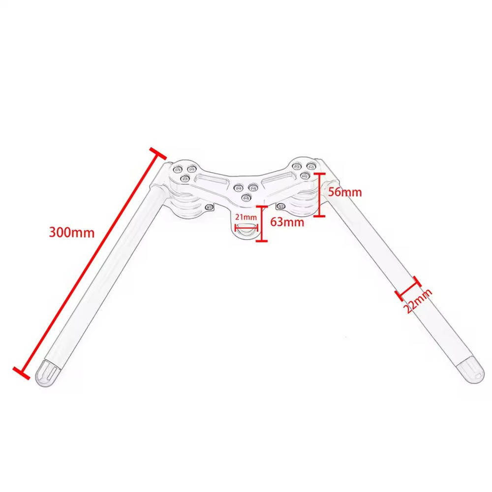 7/8″ 22mm Billet Handlebars Handle Bars For Honda Ruckus 50 Zoomer NPS50 Black
