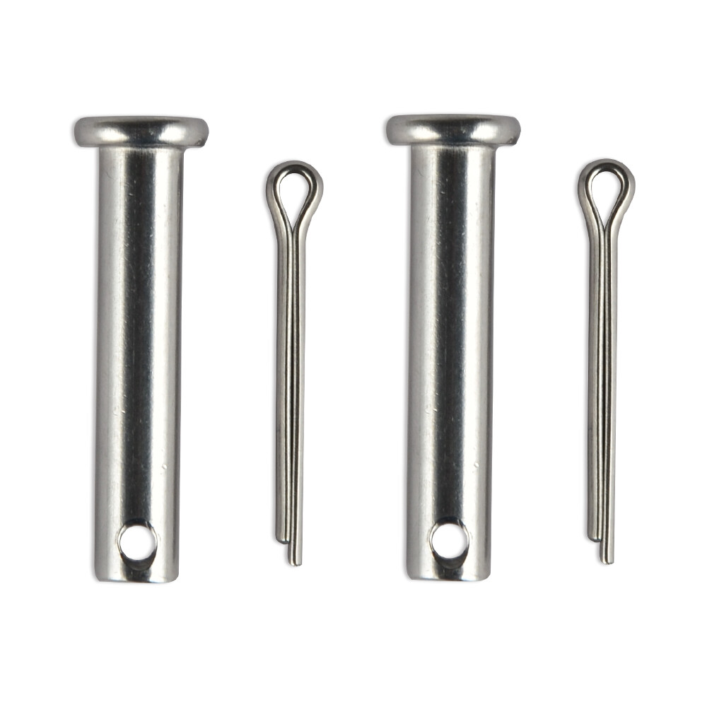 8mm Front Rear Foot Peg Mount Pins Stainless Steel For Suzuki Honda Yamaha BMW