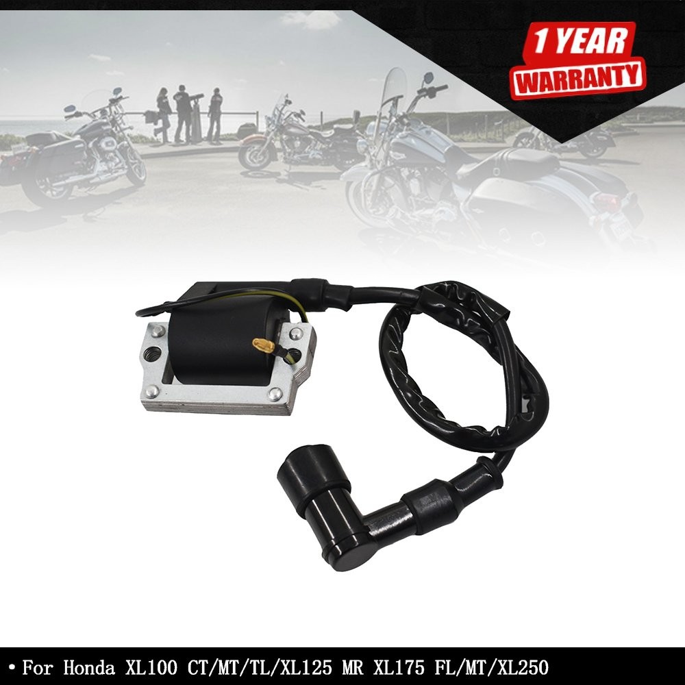 12V Ignition Coil For Honda XL100 CT/MT/TL/XL125 MR175 XL175 FL/MT/XL250 XL350