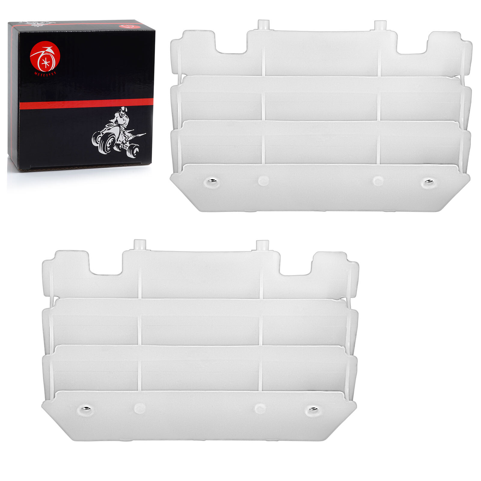 KX125 KX250 FOR KAWASAKI 1997-2005 RIGHT & LEFT RADIATOR GRILLE SCREEN GUARDS