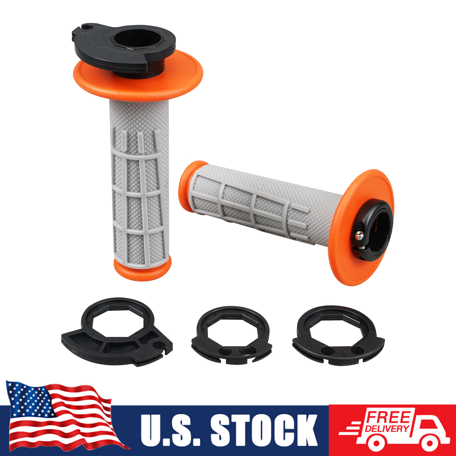 Handlebar Twist Throttle Lock on Hand Grips For KTM 250 350 450 EXC F SXF XCF SX