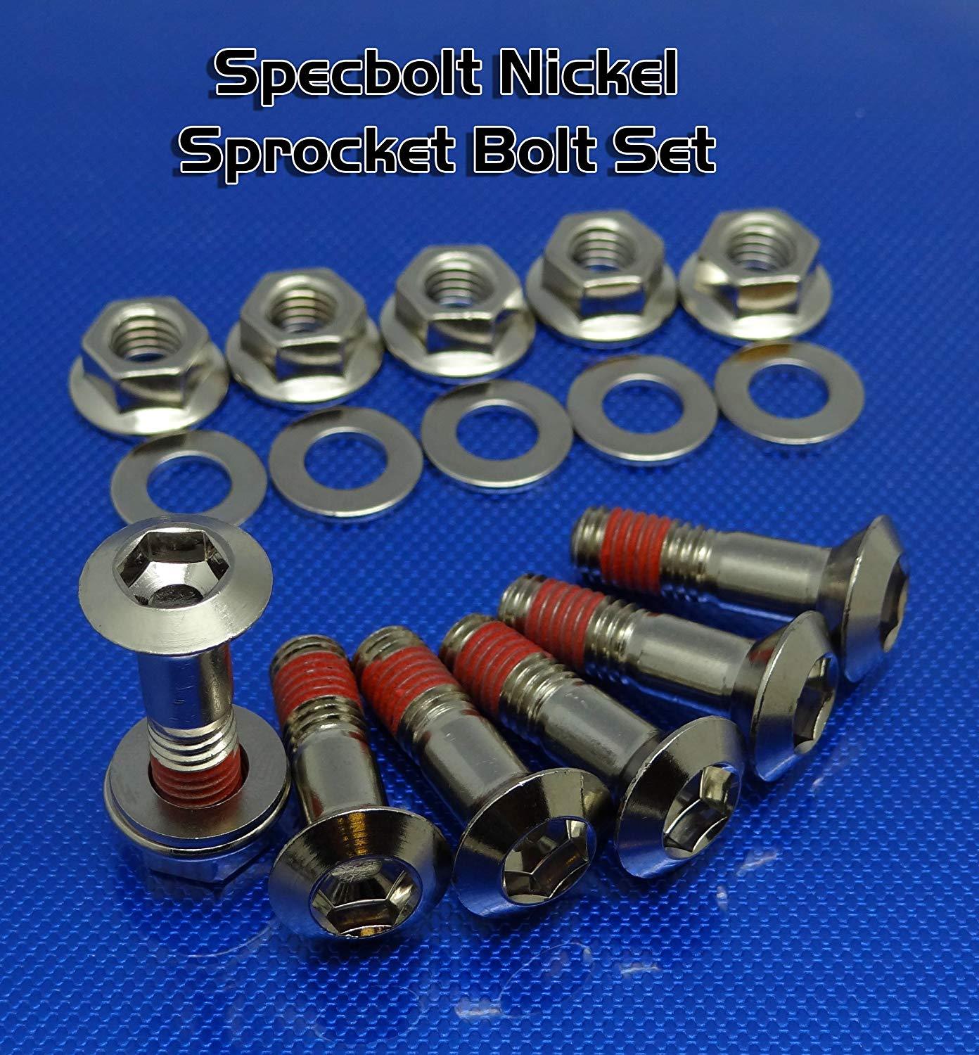 SPECBOLT Suzuki RM 60 65 80 85 100 125 250 Nickel Wurks Bolt Kit RM125 RM250