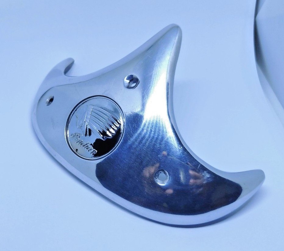 FRONT FENDER TIP 6″ wider; with FACE FOR INDIAN MOTORCYCLE 1940-53 ONLY.