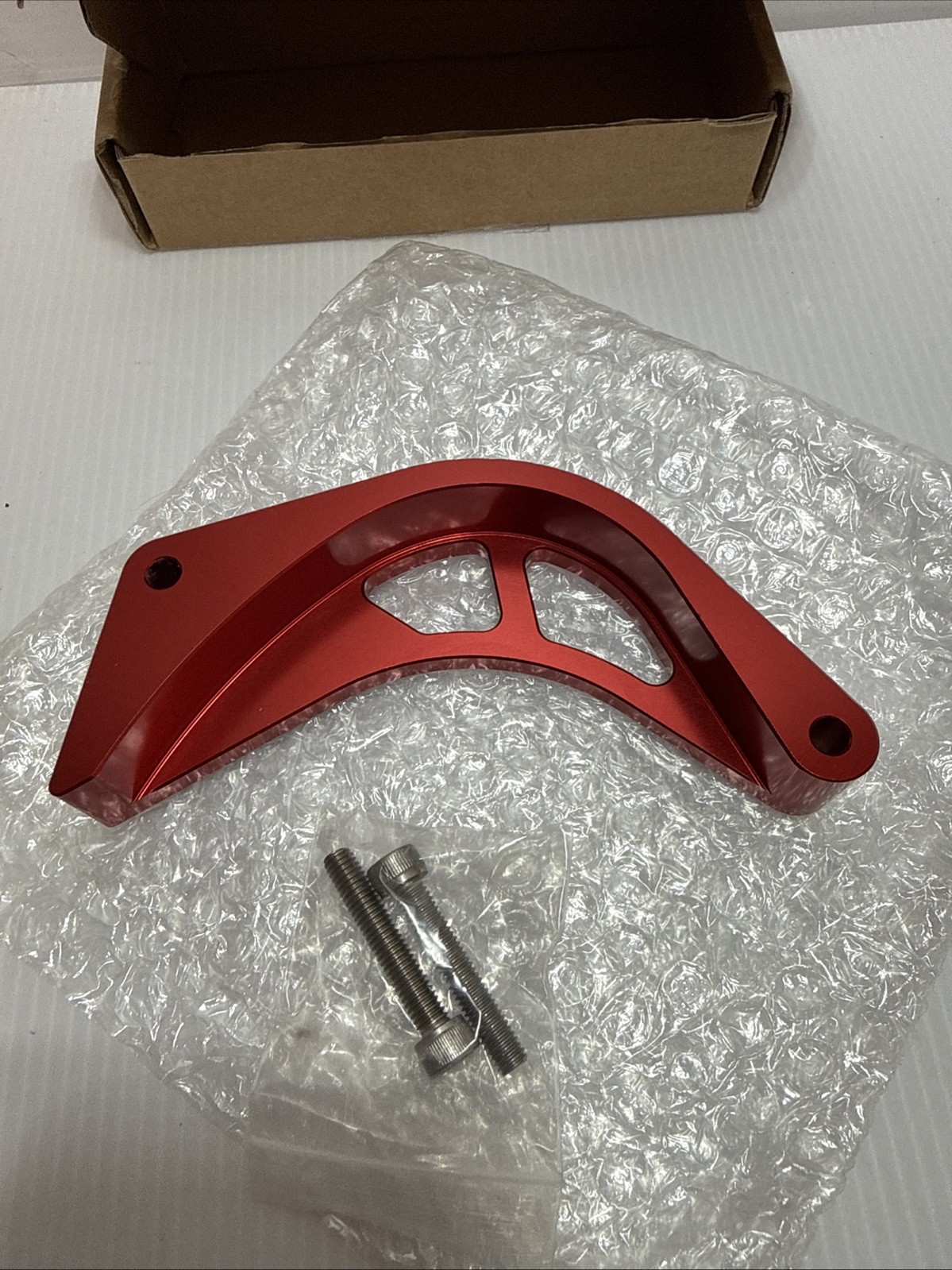 Canitu Front Red Sprocket Chain Cover Chain Protector for HONDA CRF110 2013-2024