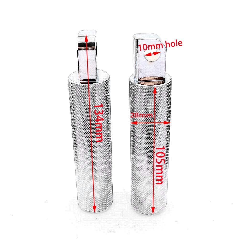 Motorcycle Foot Pegs Male Mount For Harley Sportster 1200 Custom XLH1200C