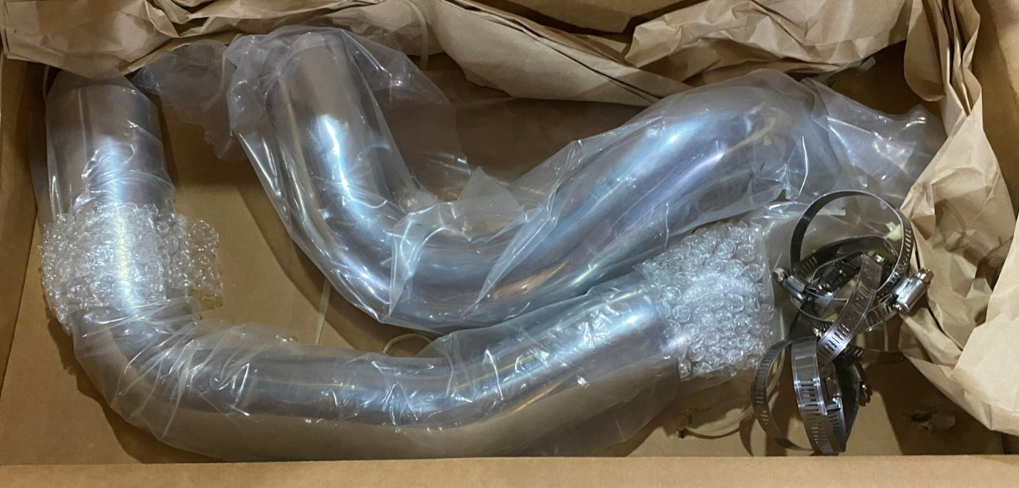 Custom Chrome Santee 225 Pipes Chrome Heat Shields Harley 04-up Sportster 651134