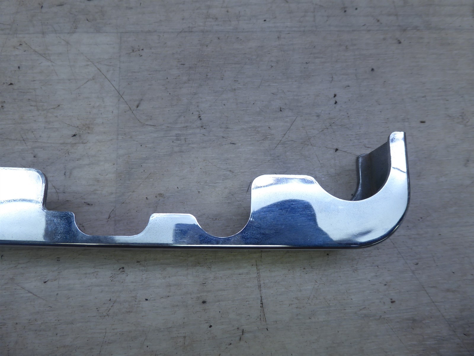 1986 Honda CMX450 Rebel H21148) chrome front fork trim emblem cover