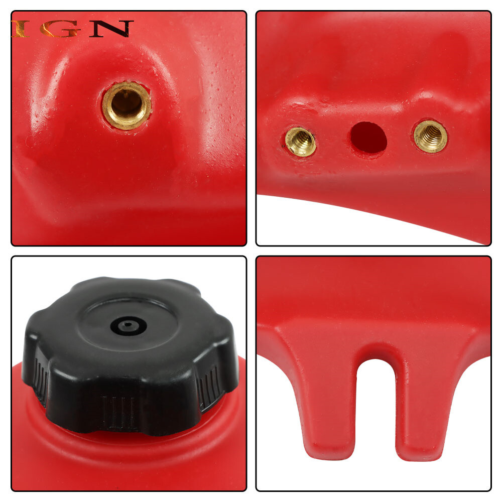 For Honda ATC185 1980 ATC200 81-83 Big Red 200 Fuel Tank w/ Cap and Fuel Petcock