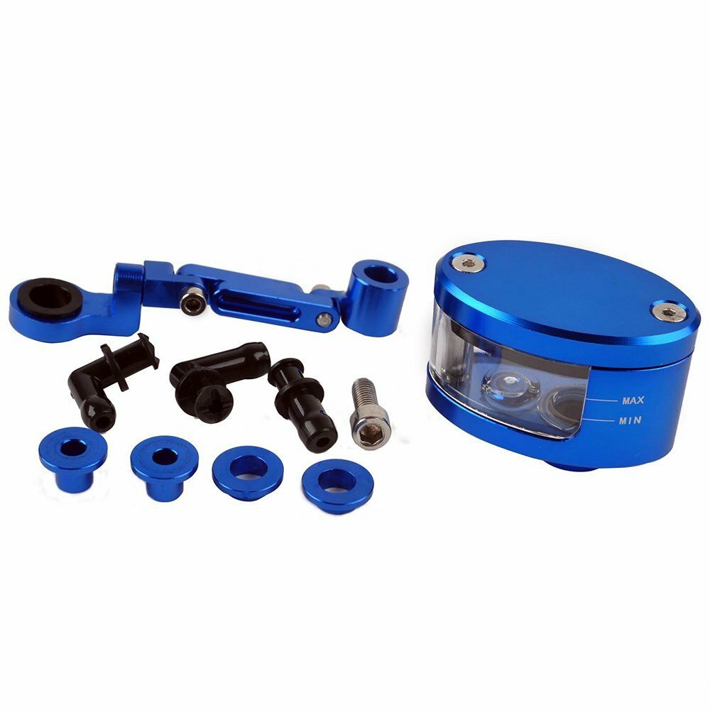 CNC Aluminum Alloy Motorcycle Brake Clutch Tank Cylinder Oil Cup Fluid Reservoir
