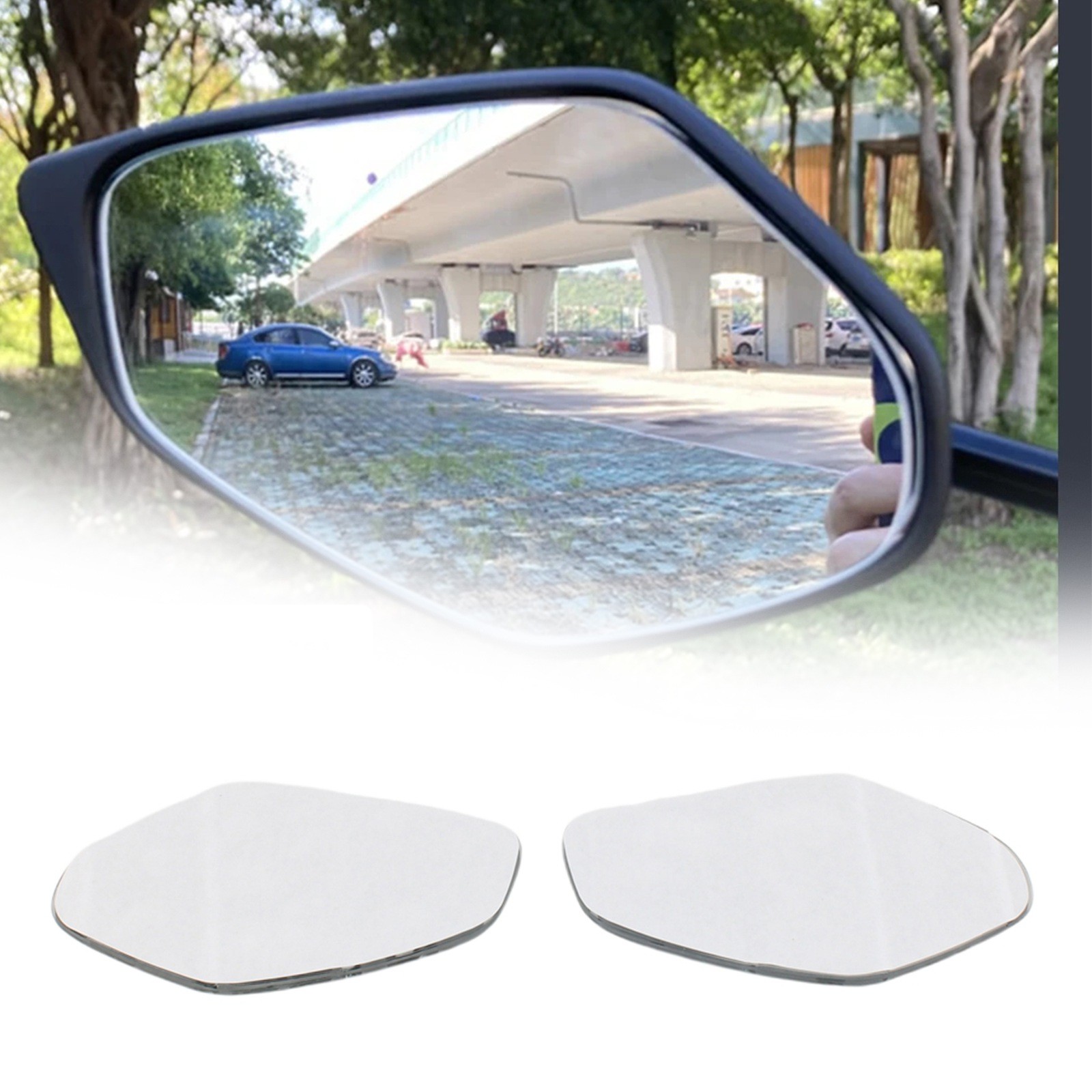 For Yamaha NMAX125 N-MAX155 16- 24 Glass Convex Lens Wide-angle Rearview Mirror