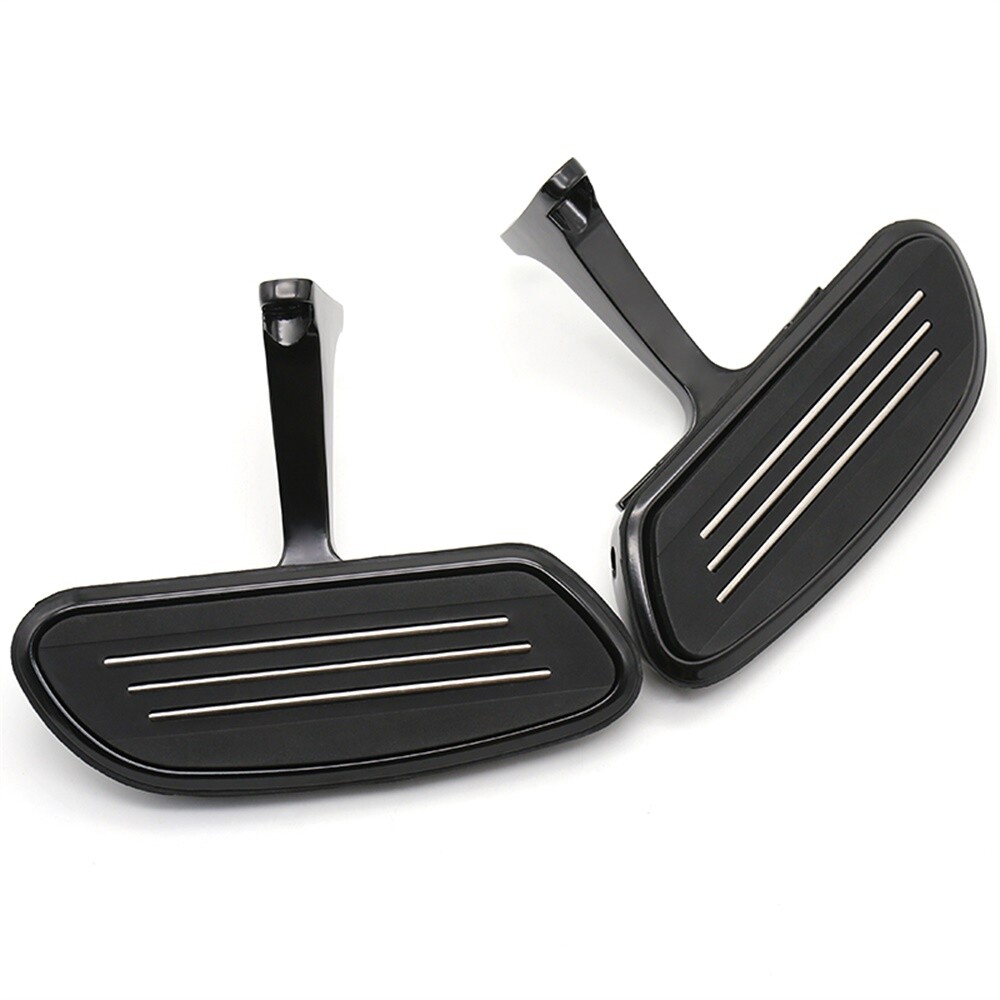 For Harley Black Rear Passenger Floorboards Road Glide Special FLTRXS 2015-2023
