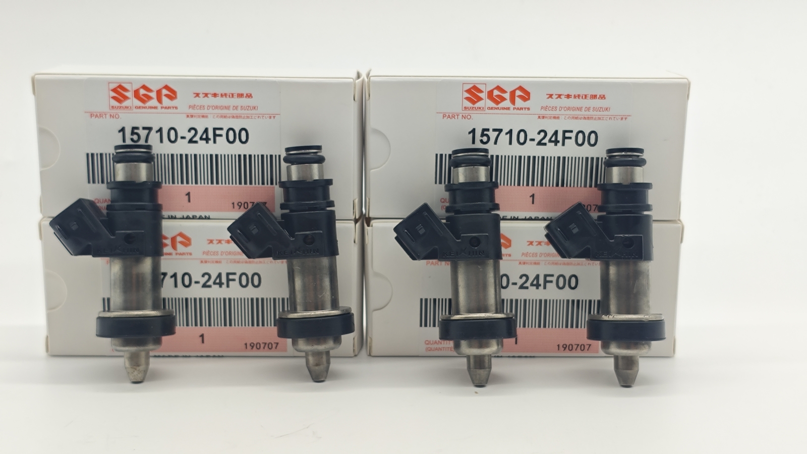 4x For Suzuki GSXR 600 750 1000 Hayabusa GSX1300 R RZ Fuel Injectors 15710-24F00
