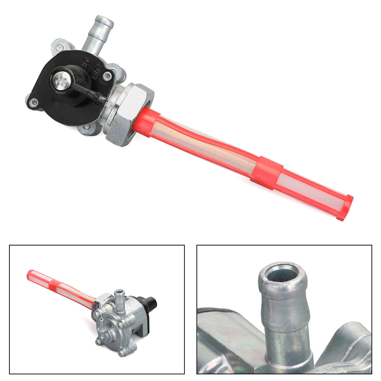 Fuel Vacuum Petcock for Honda VTX1300C VTX1300R VTX1300S VTX1300T 16950-MEM-674-