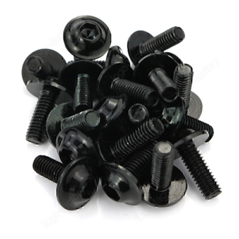 Body Screws Kit 149 Pieces M6 M7 M8 Black Anodized Alloy Gearzaar Brand