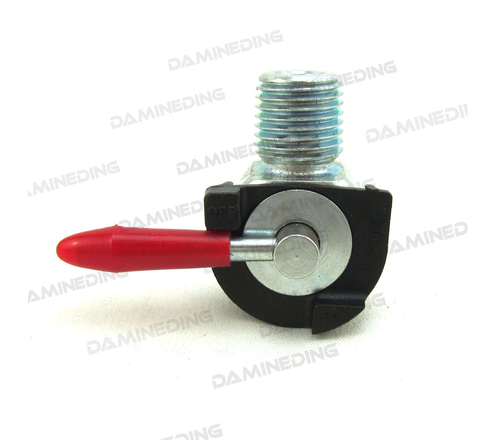 Motorcycle Gas Tank Petcock 1/4″ NPT Zinc Plated for 1/4″ Fuel Line for 000183